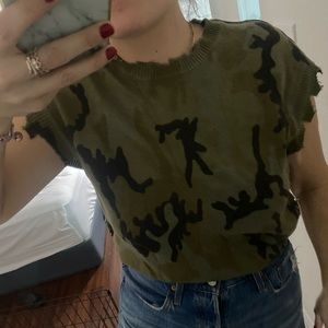 Acrobat camo top